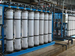 Coluna lavável da membrana da fibra da cavidade do sistema do Ultrafiltration de Pvdf